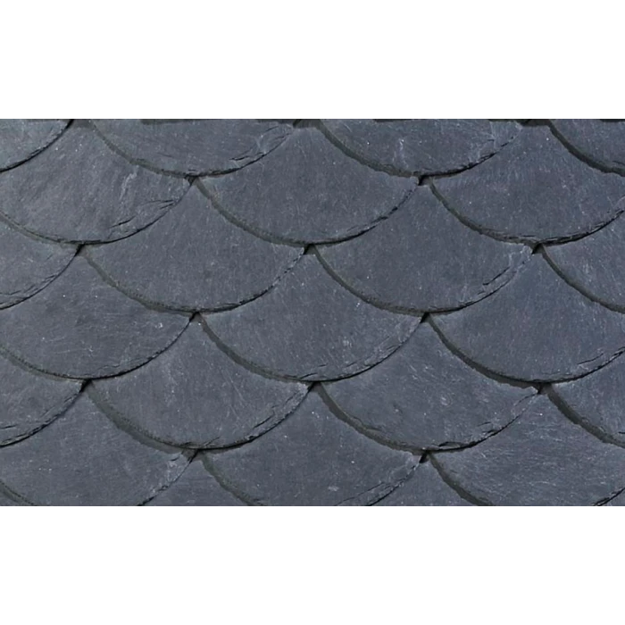 Сланцевая плитка Rathscheck декоративная кладка рыбьей чешуей, 25*19 см