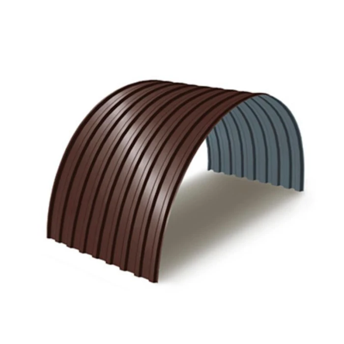 Профнастил C15ПГ 0.5 Rooftop Glance RAL 8017